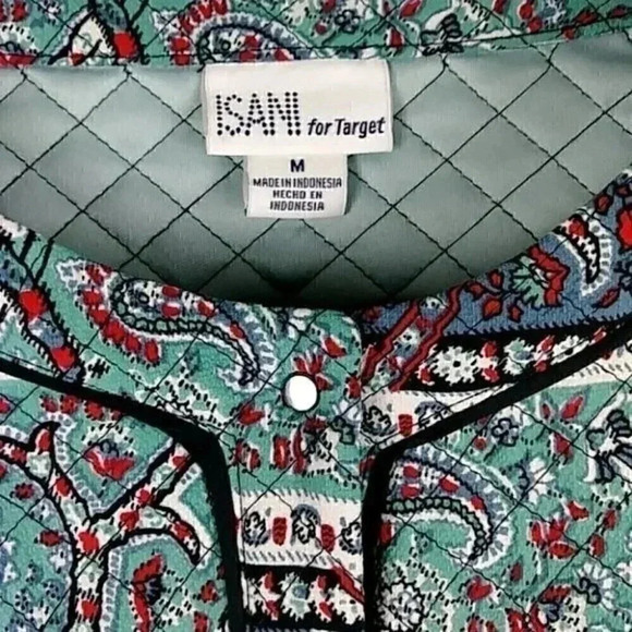 ISANI x Target Paisley Quilted Fall Button Up Jacket - Picture 5 of 7